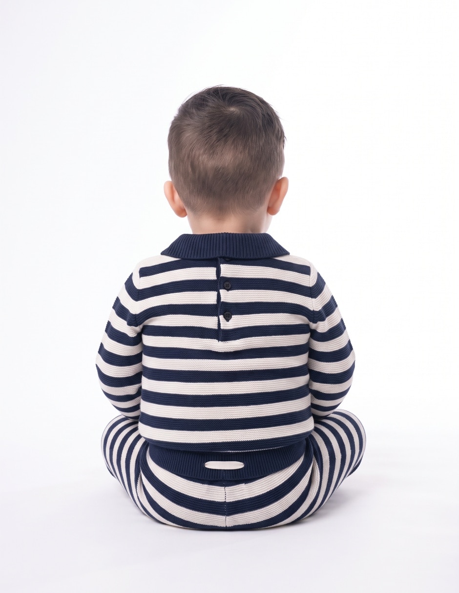 Conjunto casual de algodón para bebé niño 2