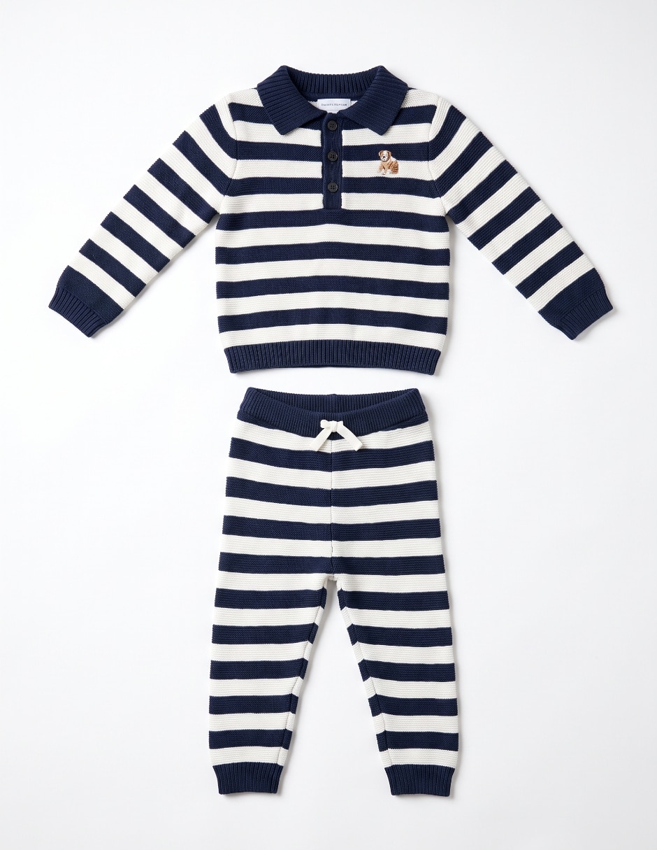 Conjunto casual de algodón para bebé niño 3