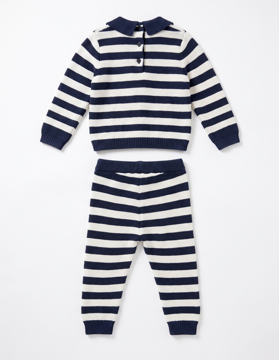 Conjunto casual de algodón para bebé niño 4