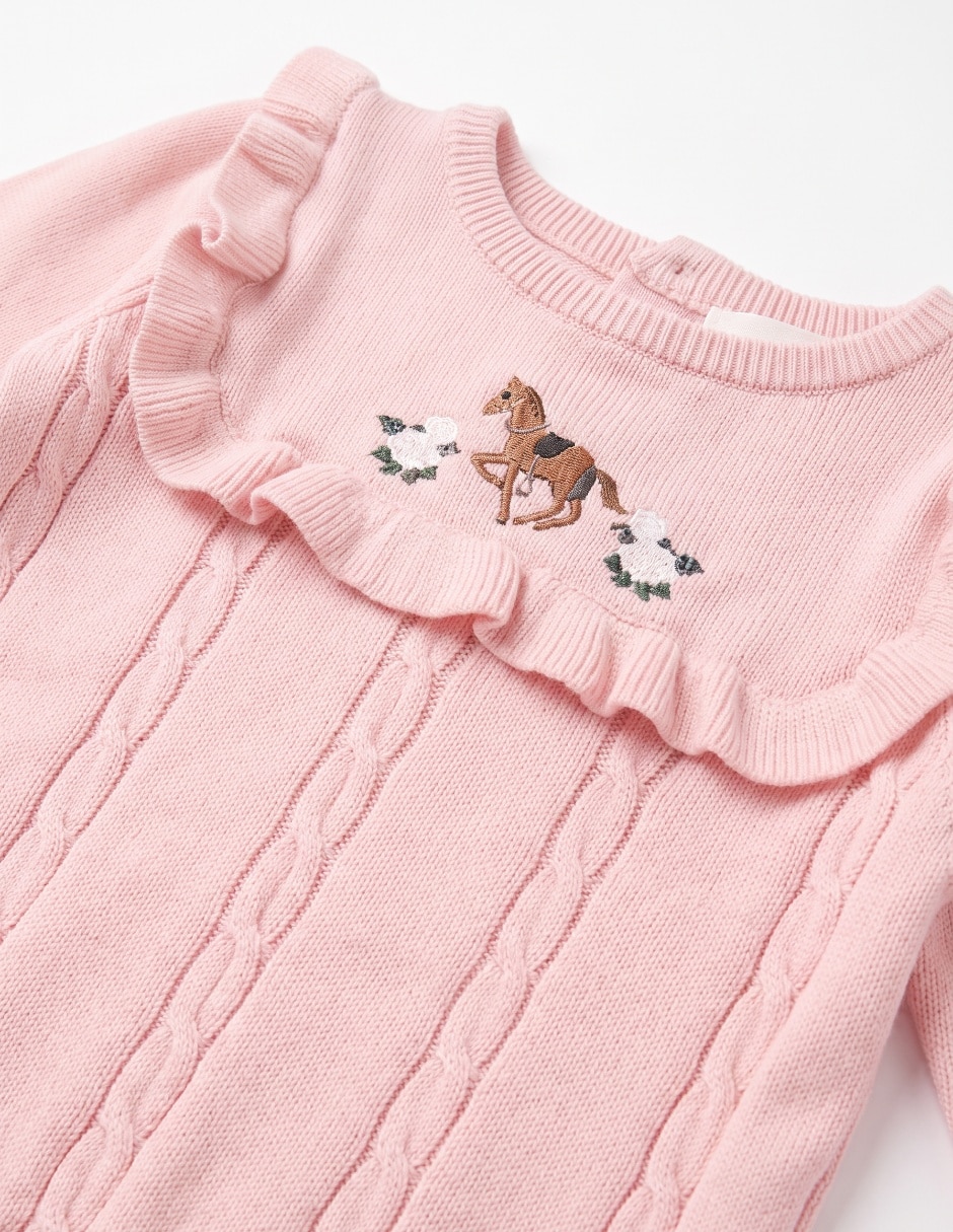 Conjunto casual de algodón para bebé niña 3