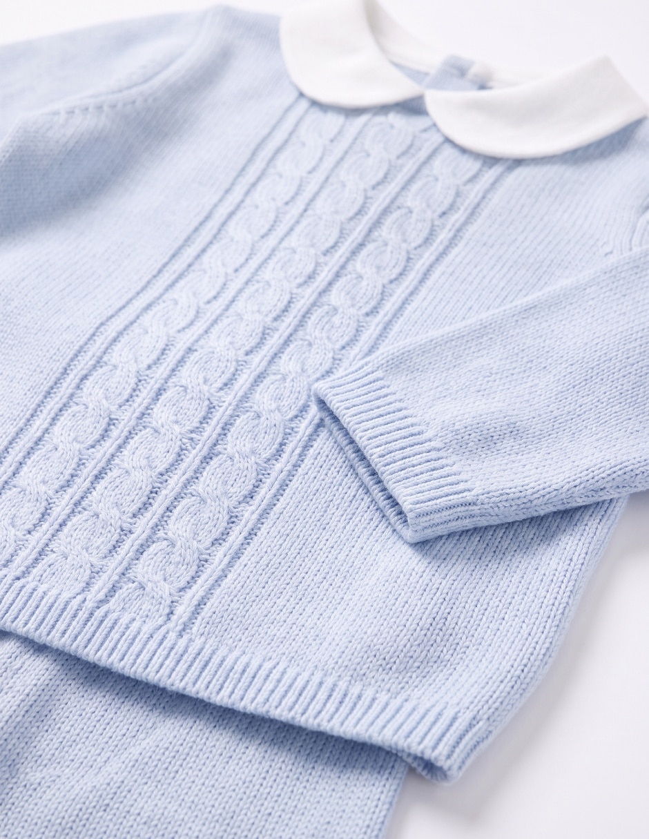 Conjunto casual de algodón para bebé niño 4