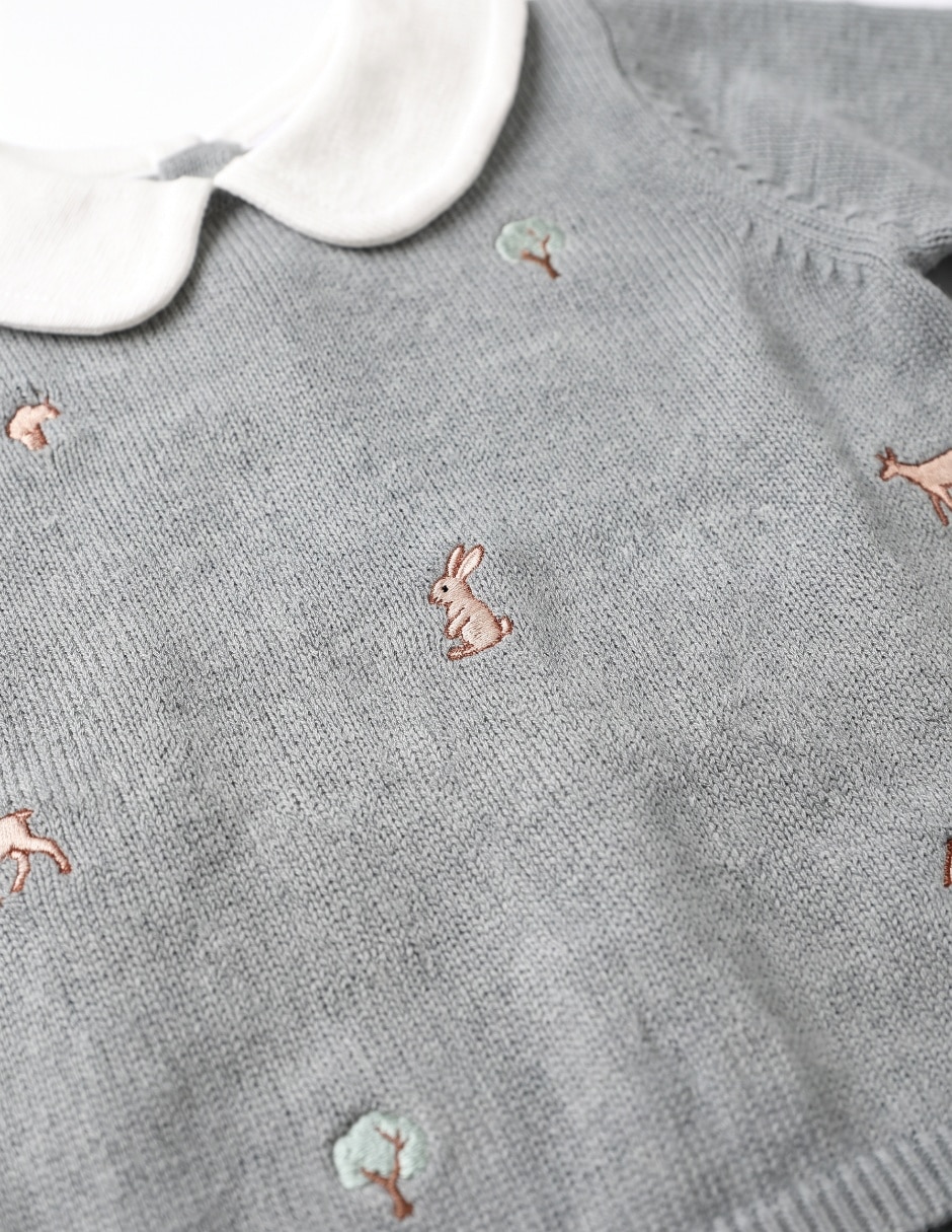 Conjunto casual de algodón para bebé niño 4
