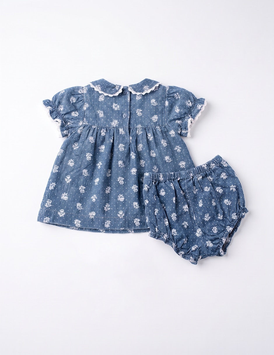 Conjunto casual de algodón para bebé niña 2
