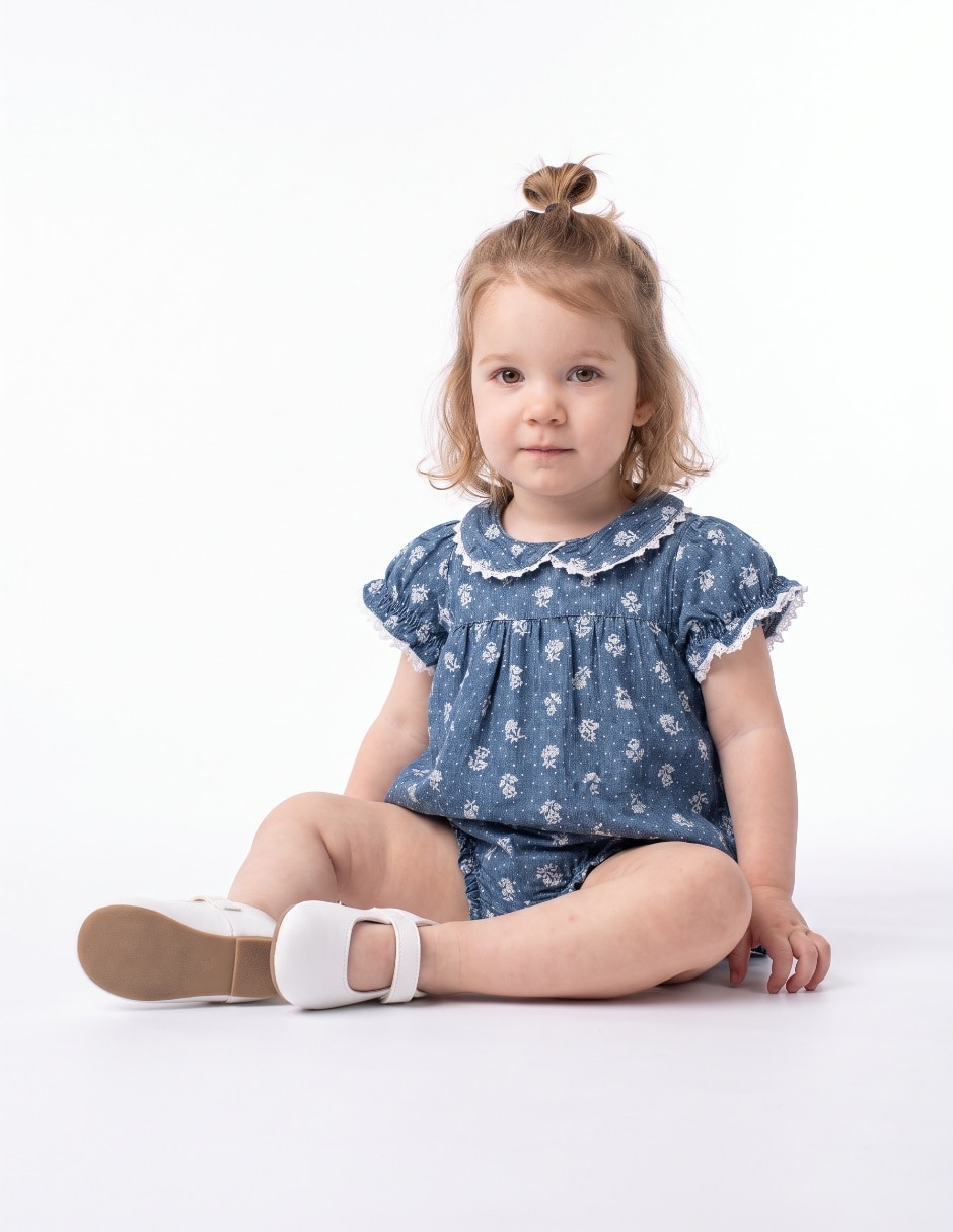 Conjunto casual de algodón para bebé niña 4
