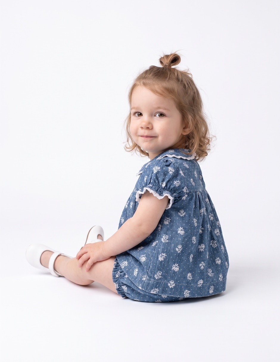 Conjunto casual de algodón para bebé niña 5