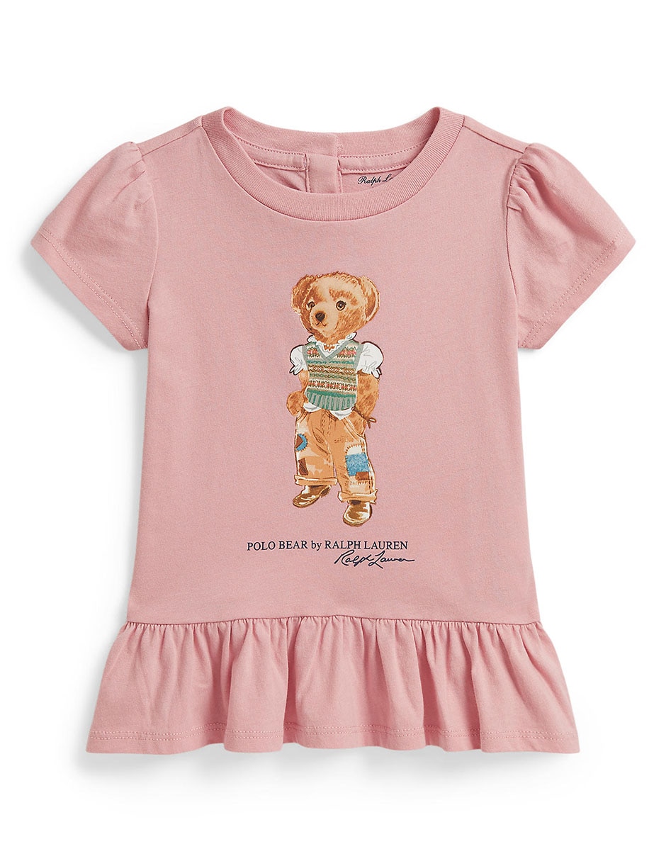 Playera manga regular para niña Playera manga regular para niña