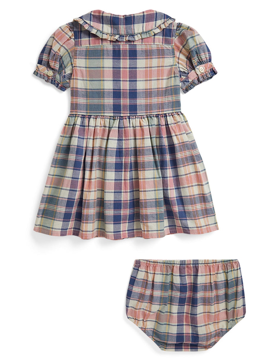 Vestido Polo Ralph Lauren para bebé niña