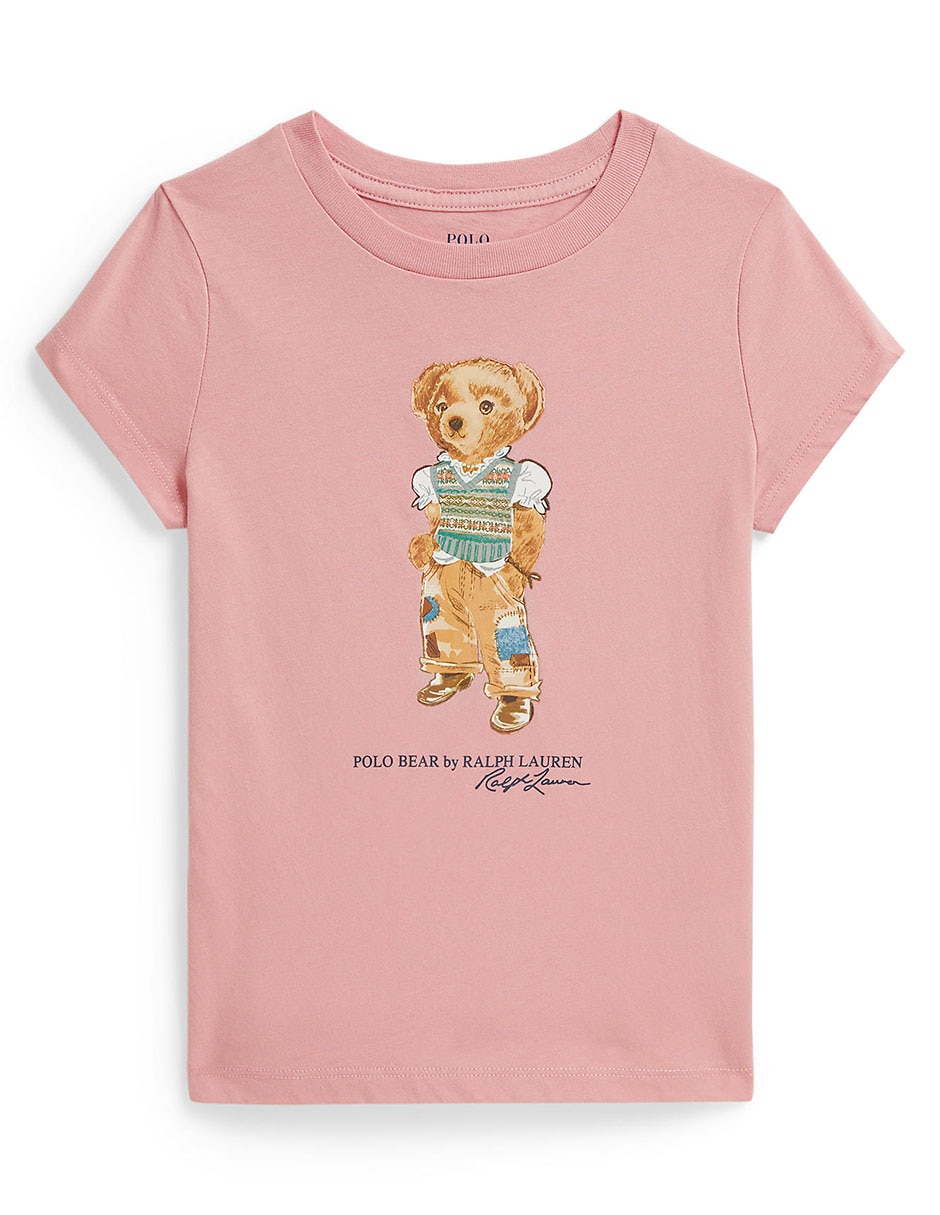 Playera manga regular para niña Playera manga regular para niña