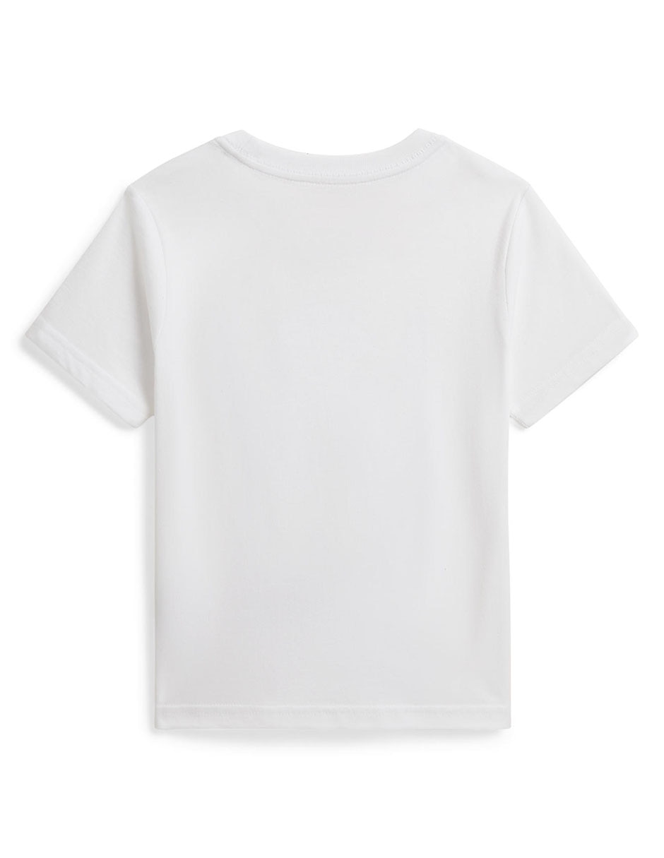 Playera polo ralph lauren manga regular para niño