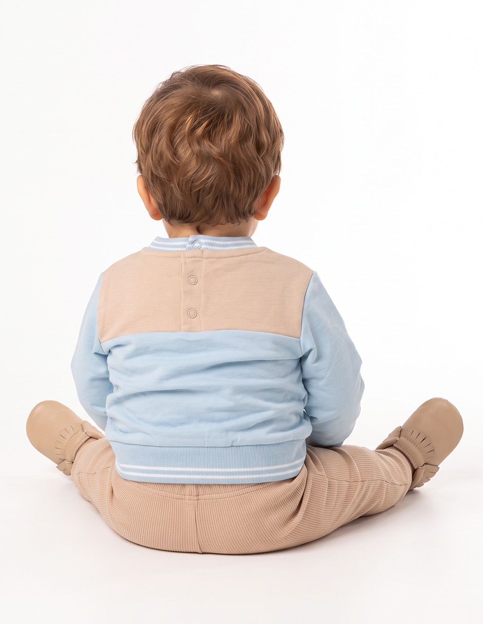 Conjutno pants sudadera para bebé niño 5