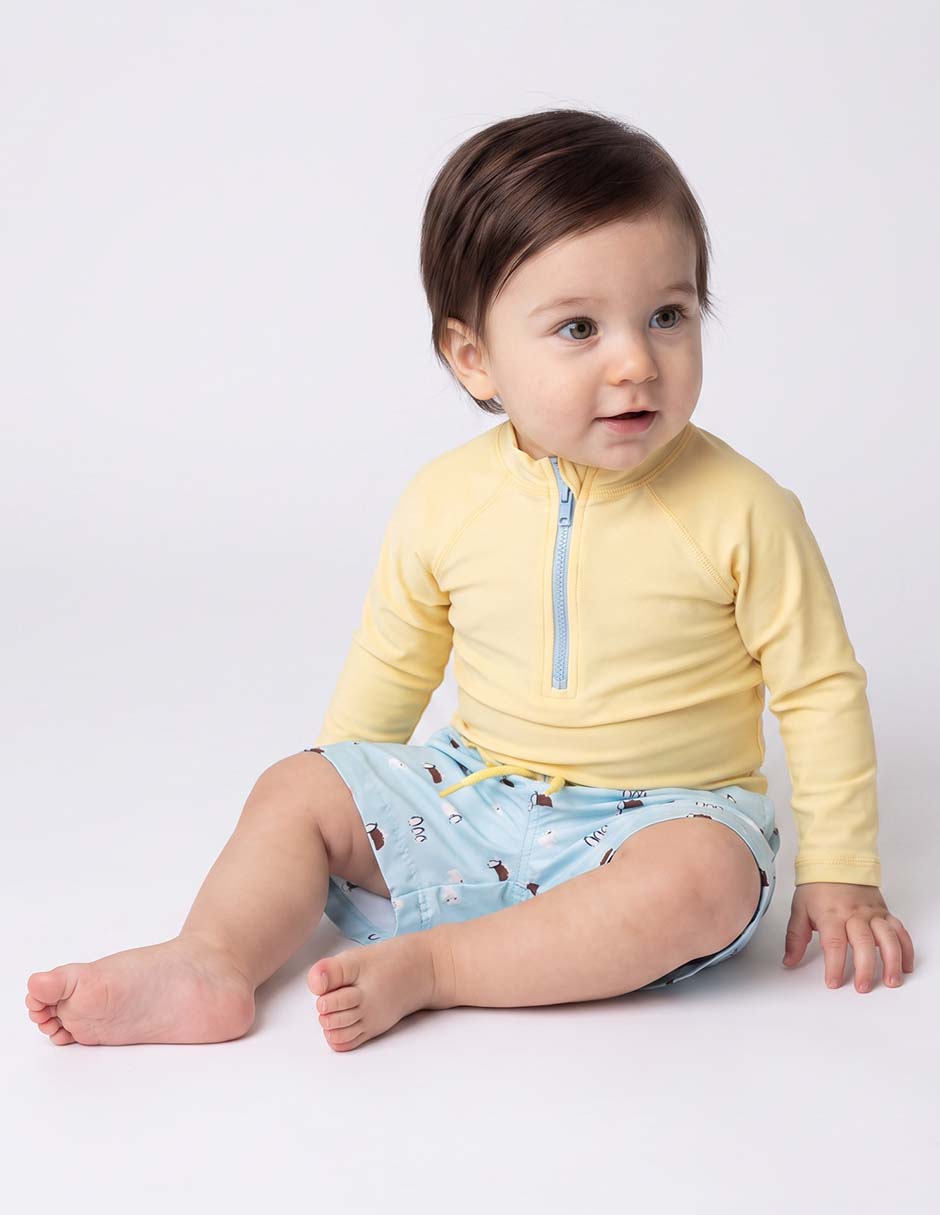 Salida de baño para bebé niña