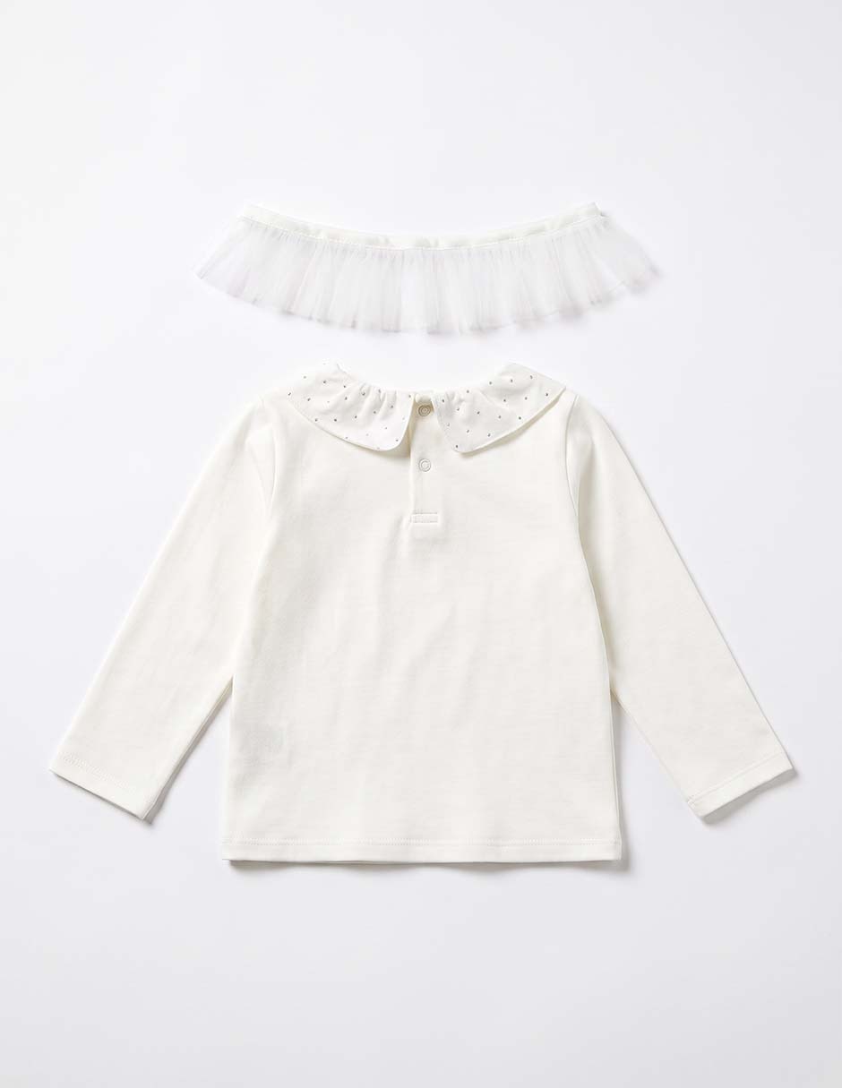 Playera manga larga para bebé niña 3