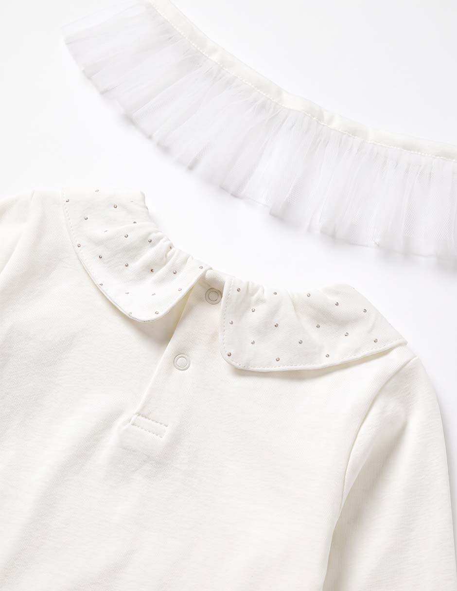 Playera manga larga para bebé niña 4