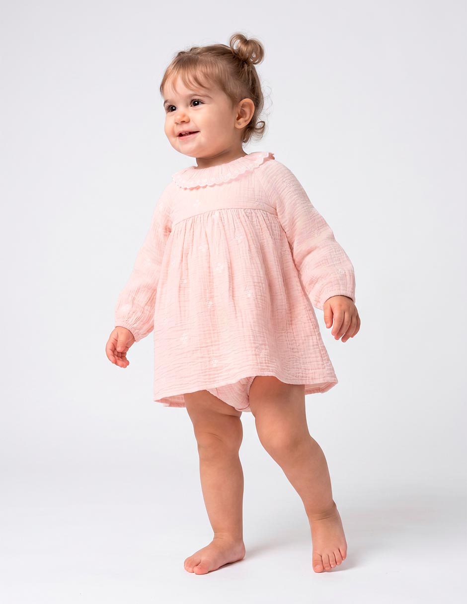 VESTIDO REGULAR MICROPRINT