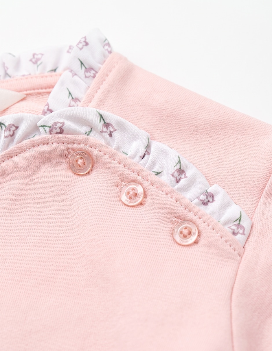Conjunto casual de algodón para niña 5