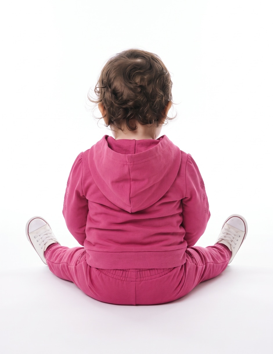 Conjunto casual de algodón para niña 2