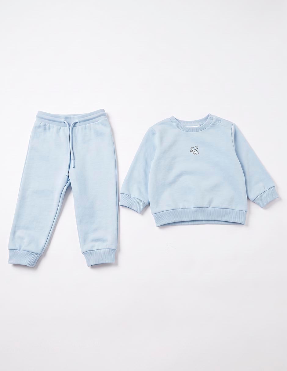 Conjunto de algodón unisex 2 piezas 2