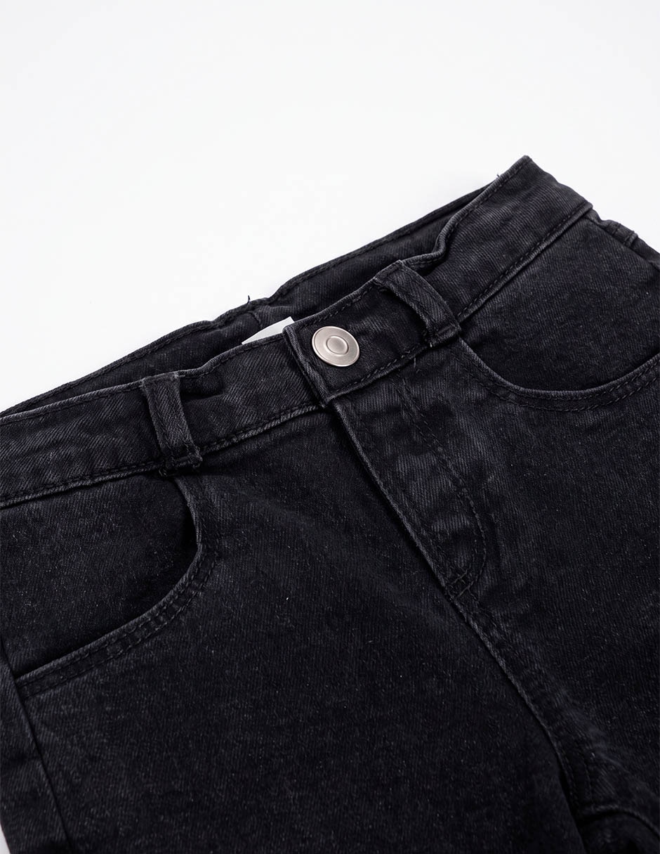 Jeans lavado obscuro para niña 2