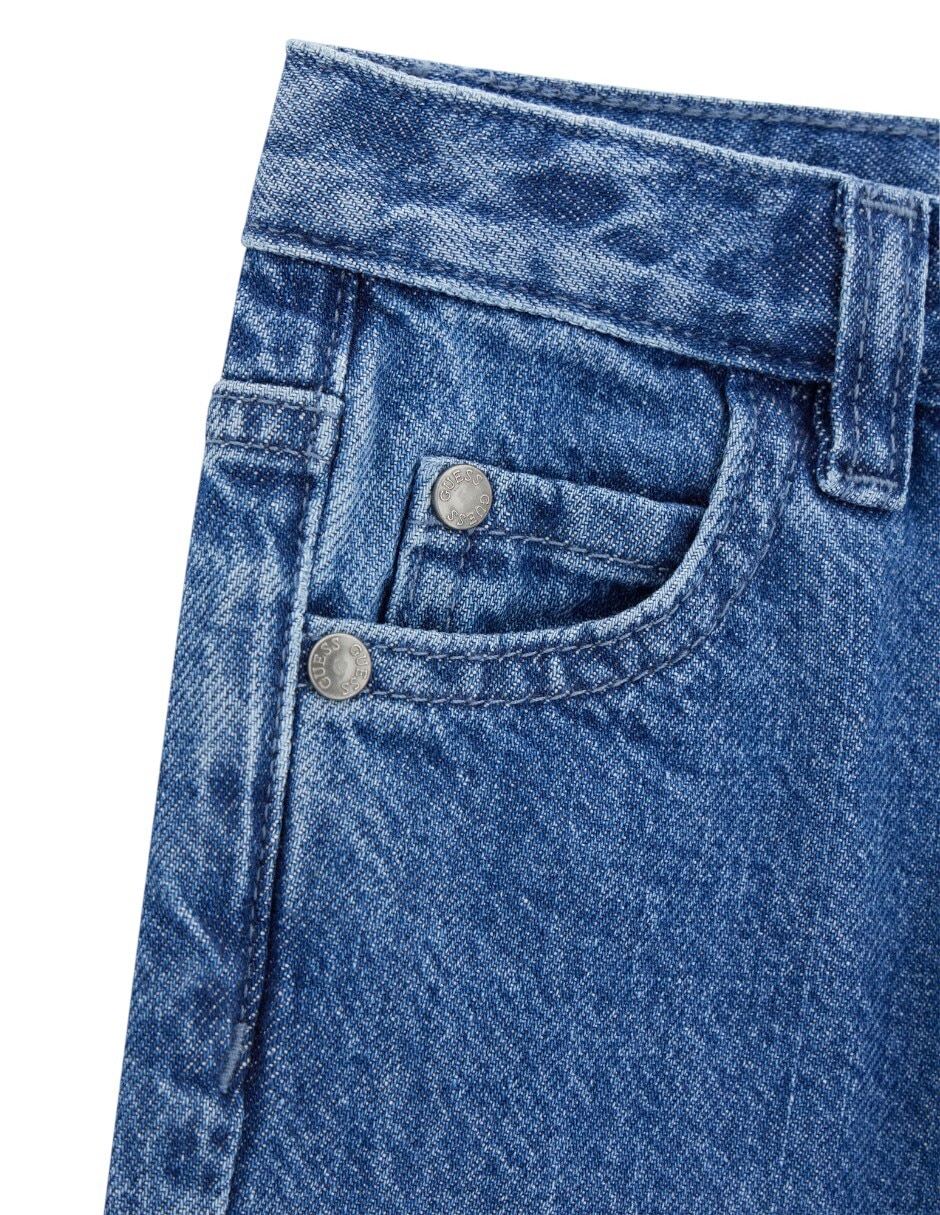 Jeans regular relajado n6ya01d1263-mcwl lavado claro para niño 3