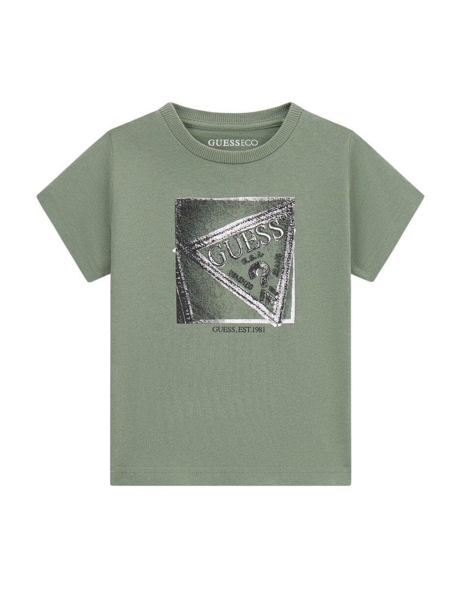 Playera manga corta para bebé niño Playera manga corta para bebé niño