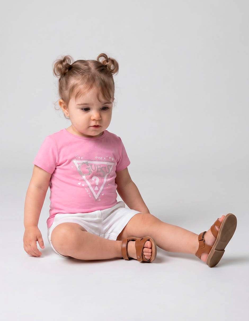 Playera manga corta para niña Playera manga corta para niña