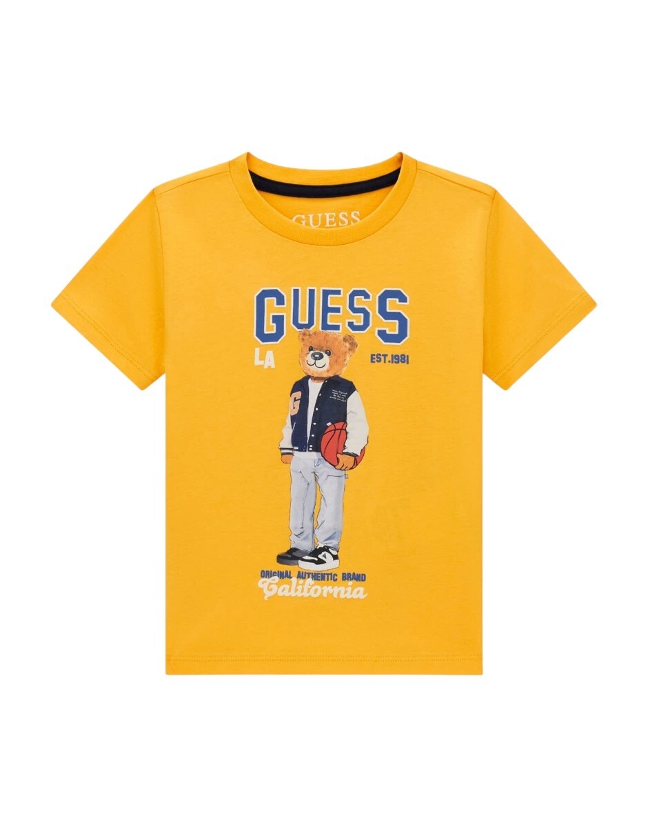 Playera manga corta para niño Playera manga corta para niño