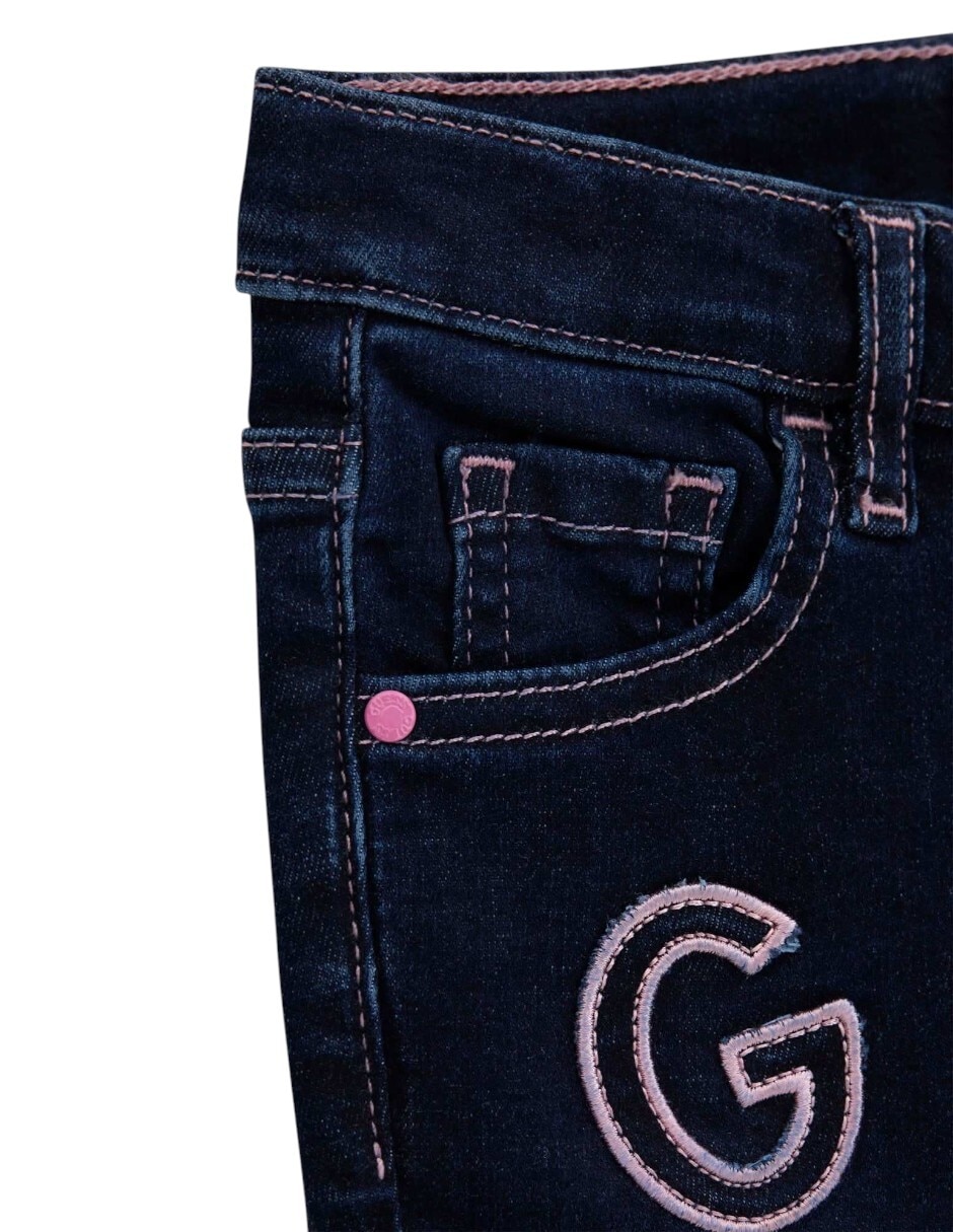 Jeans skinny deslavado para bebé niño 2