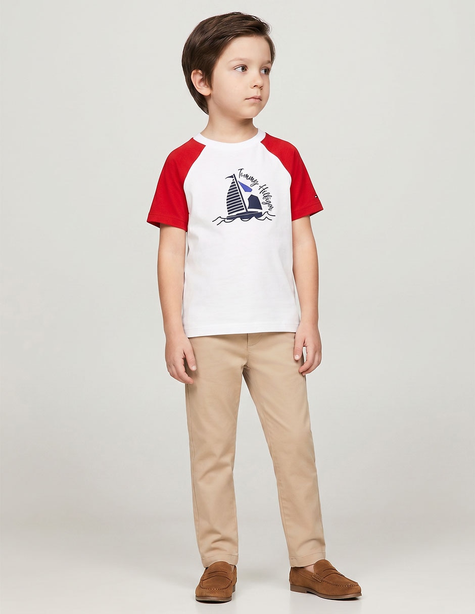 Playera manga corta para niño Playera manga corta para niño