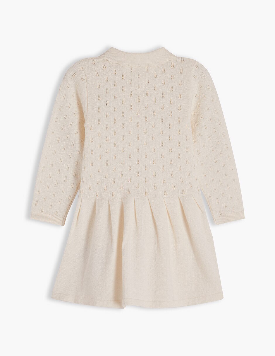 Vestido tommy manga larga para niña
