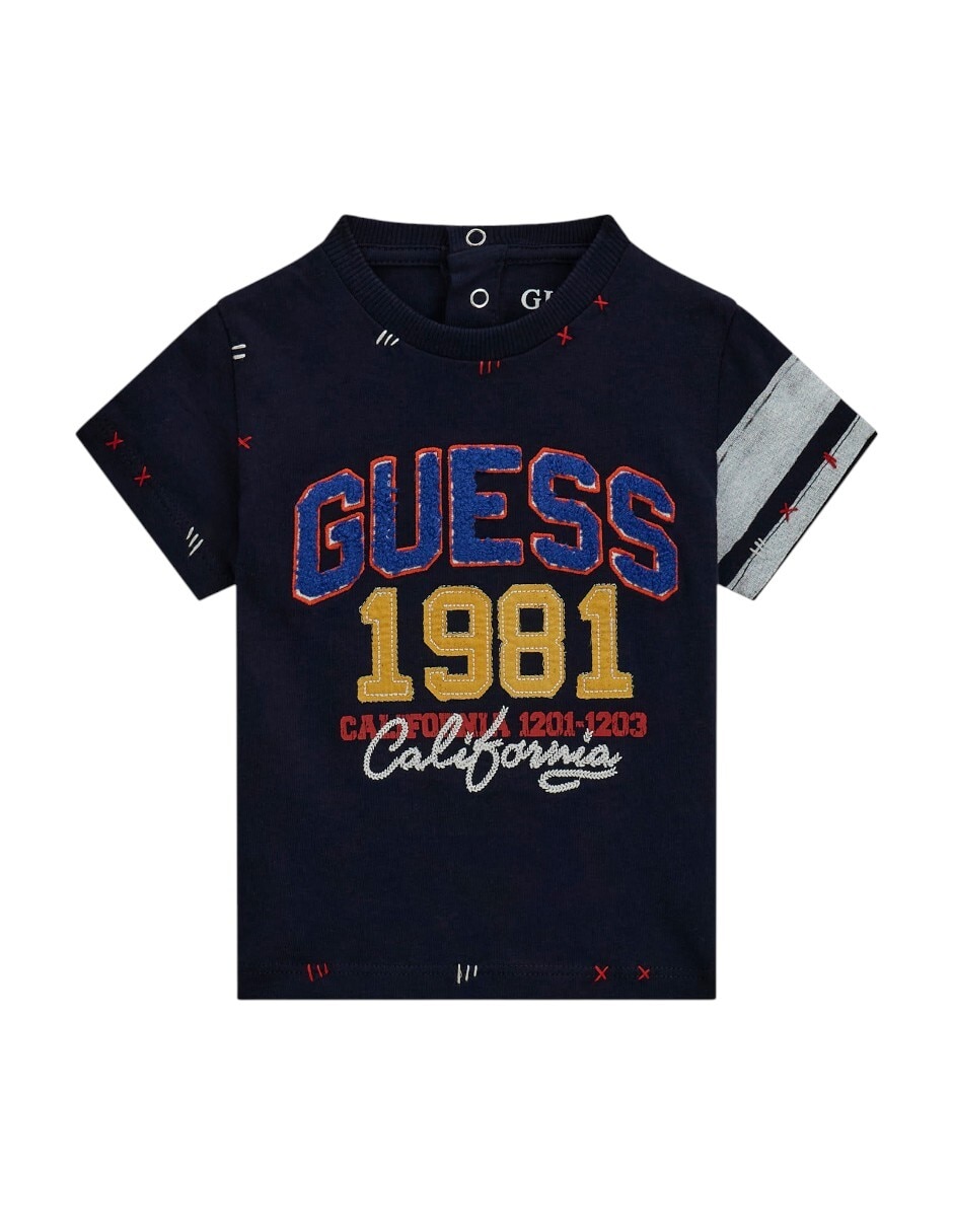 Playera manga corta para bebé niño