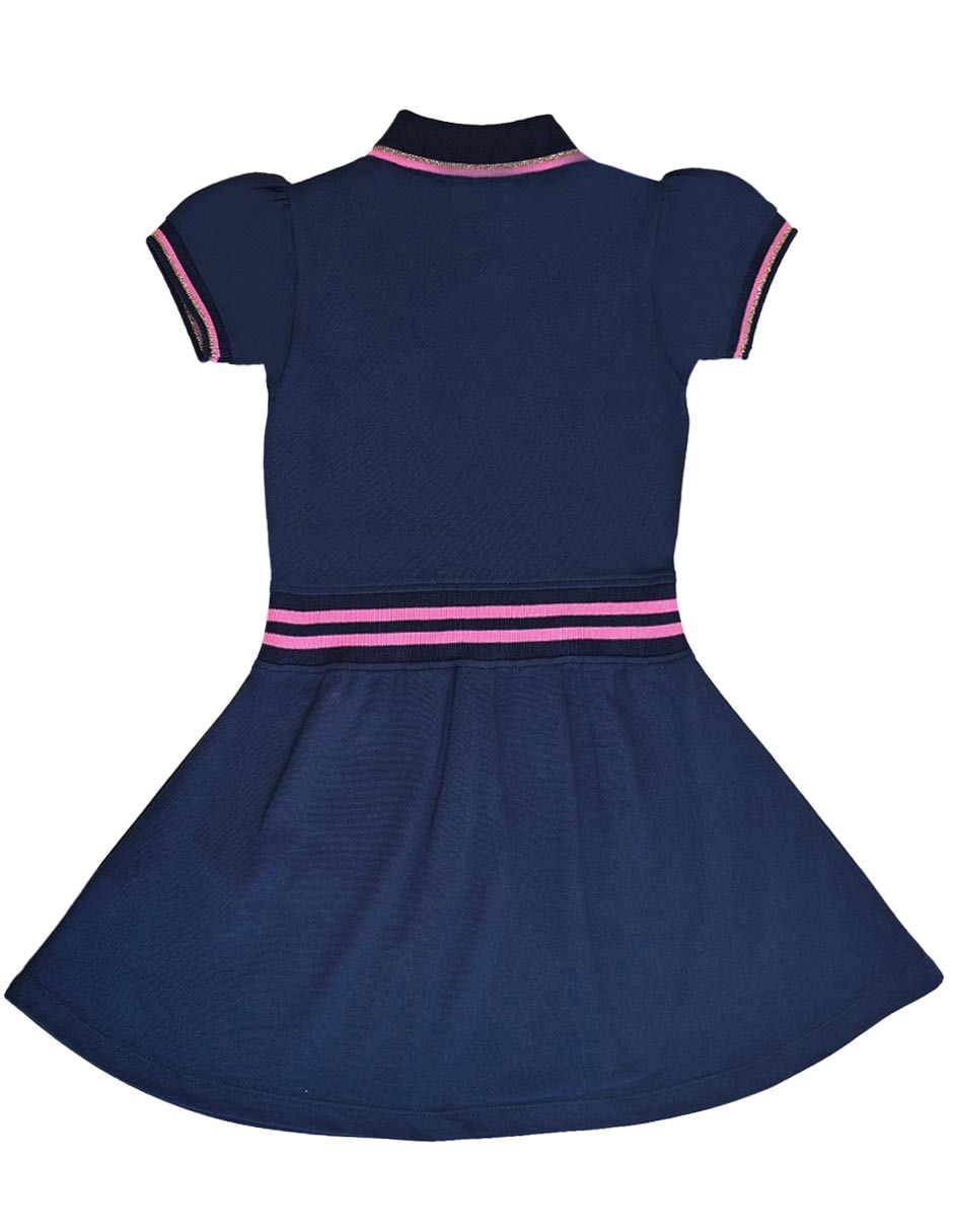 Vestido maura manga regular para niña 4