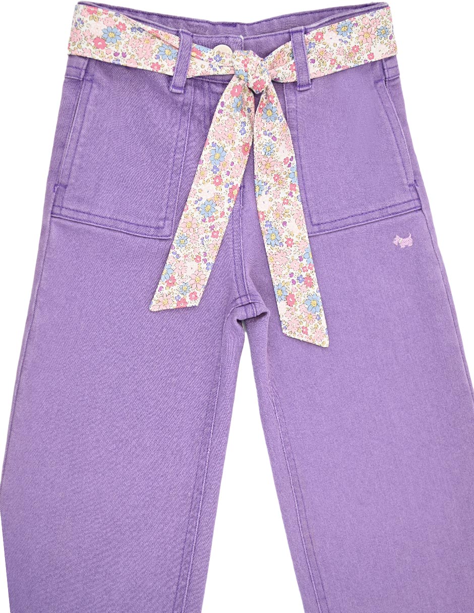 Pantalón regular lilias para niña 2