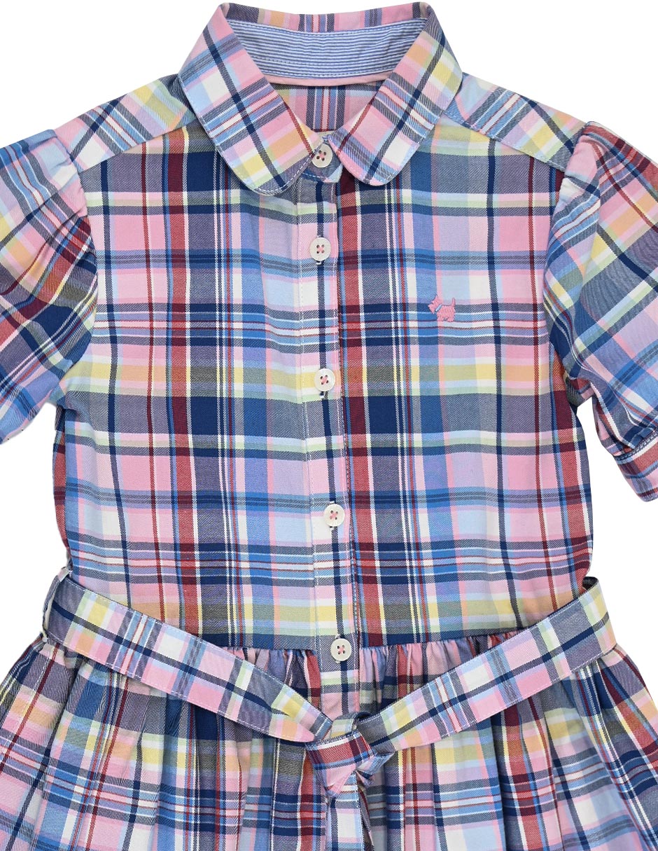 Vestido kosuke manga regular para niña 2