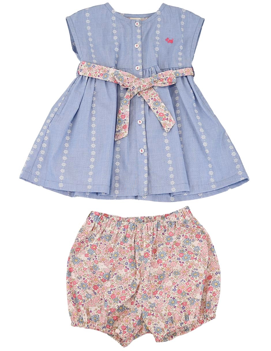 Vestido sofya manga regular para niña Vestido sofya manga regular para niña