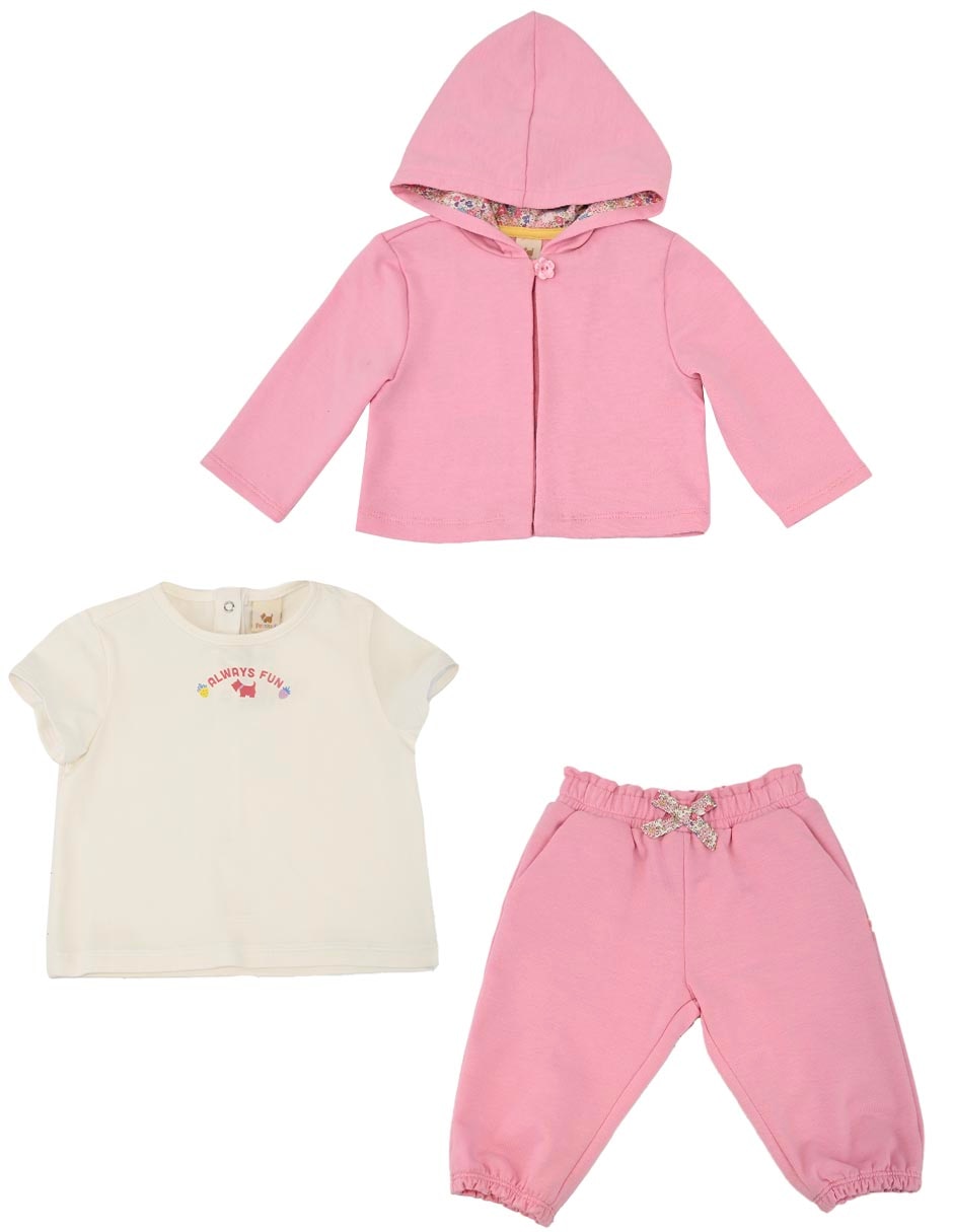 Conjunto ropa casual solinna de algodón para niña Conjunto ropa casual solinna de algodón para niña