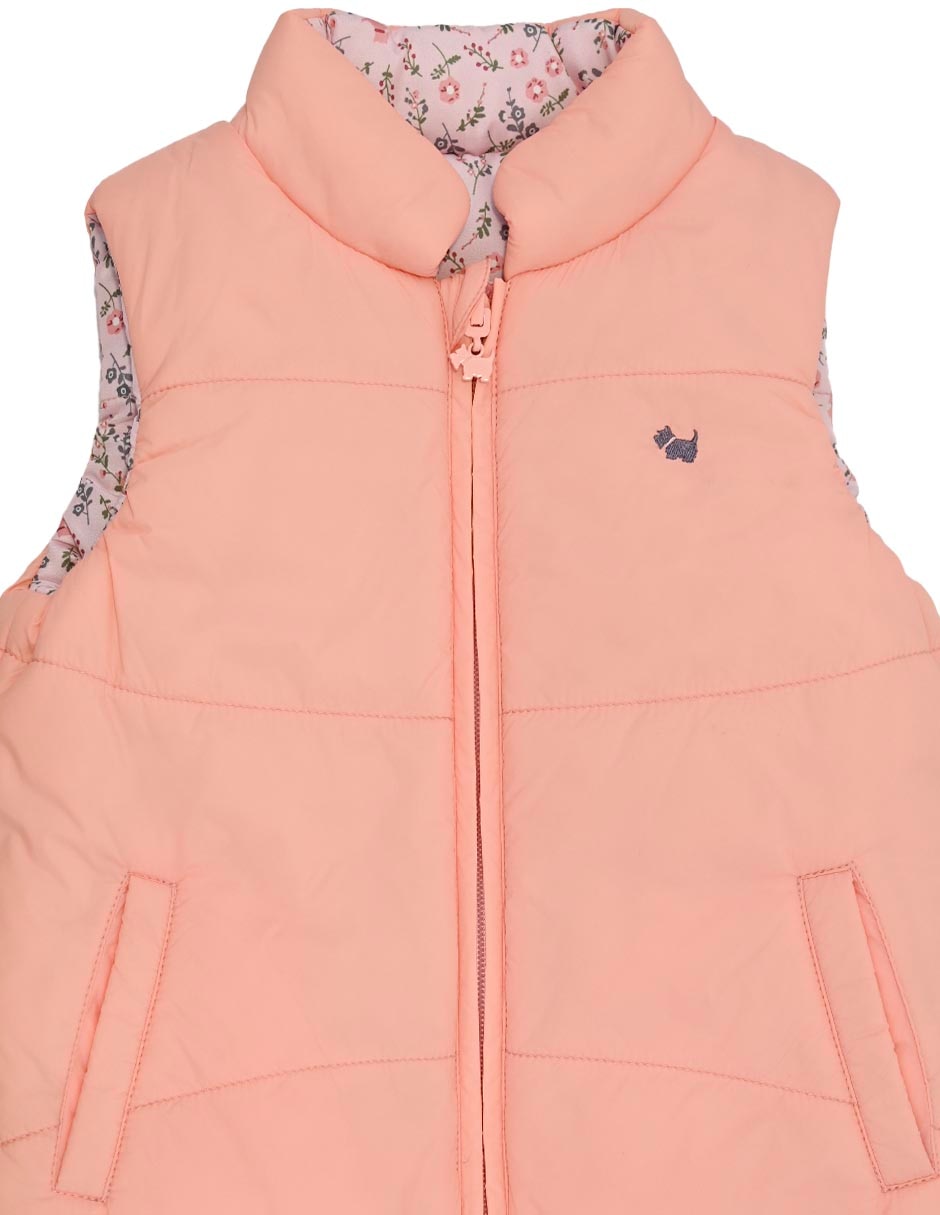 Chaleco petal sin capucha para 2