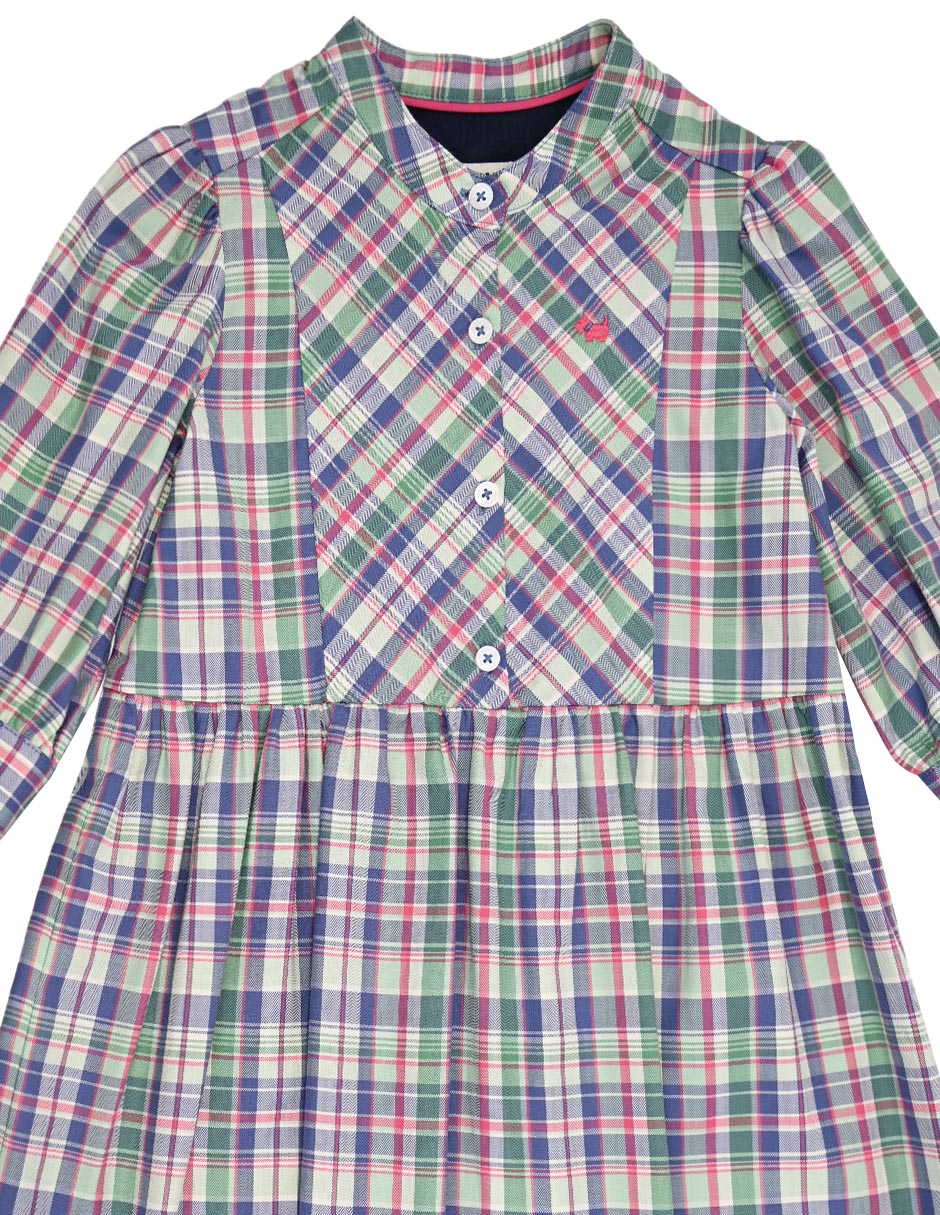 Vestido romani manga regular para niña 2