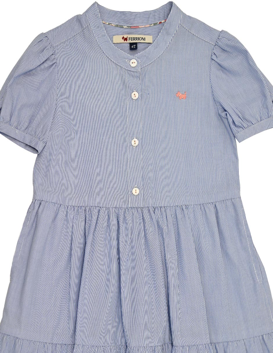 Vestido narya manga regular para niña 2