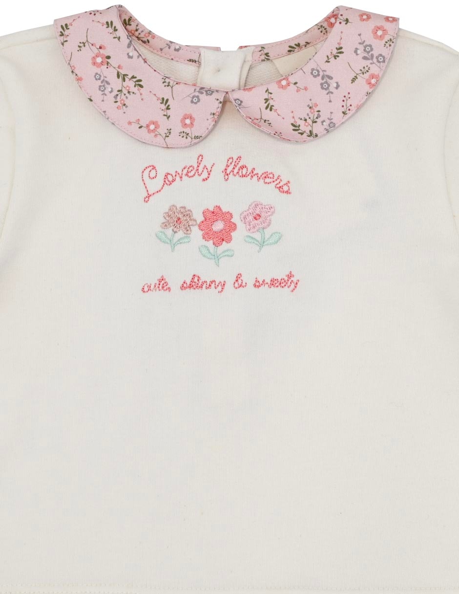 Conjunto ropa casual nary de algodón para niña 2
