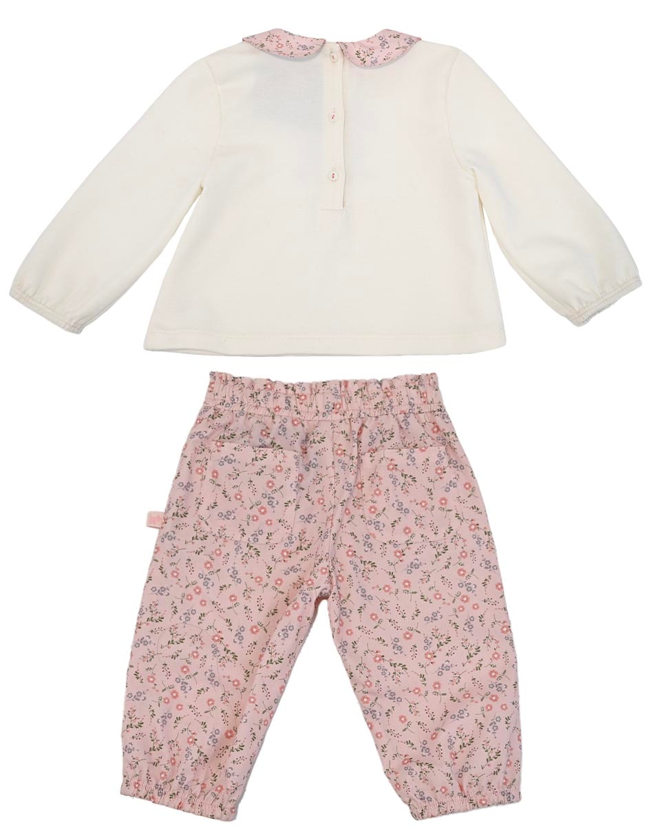 Conjunto ropa casual nary de algodón para niña 3