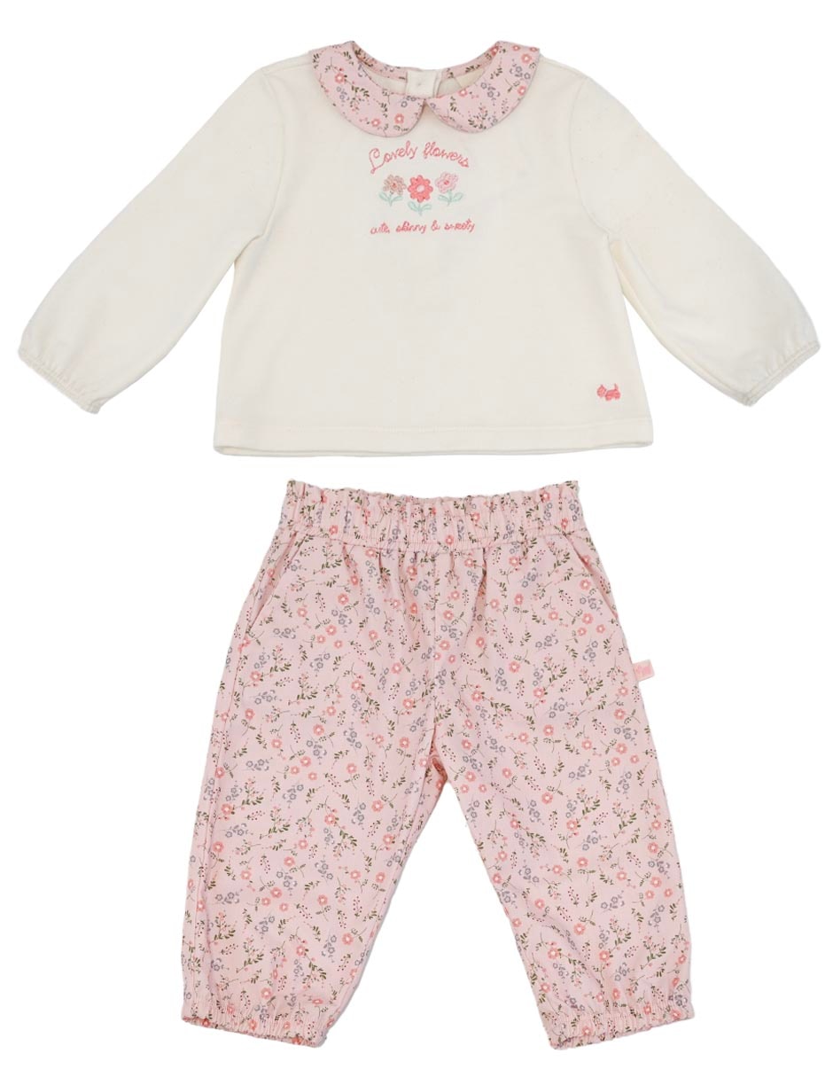 Conjunto ropa casual nary de algodón para niña Conjunto ropa casual nary de algodón para niña