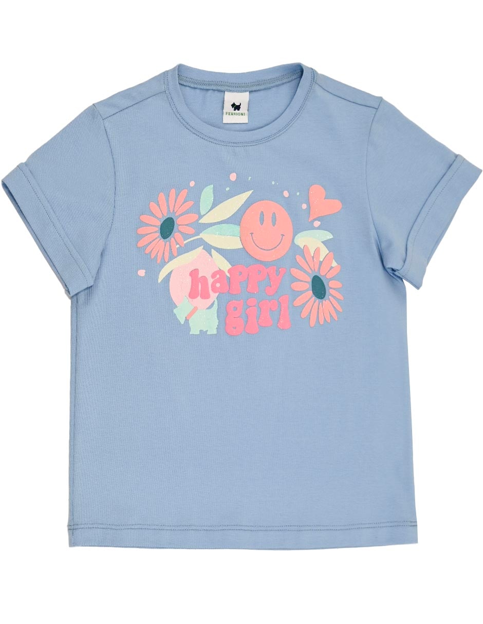 Playera Bely manga corta para bebé niña Playera Bely manga corta para bebé niña