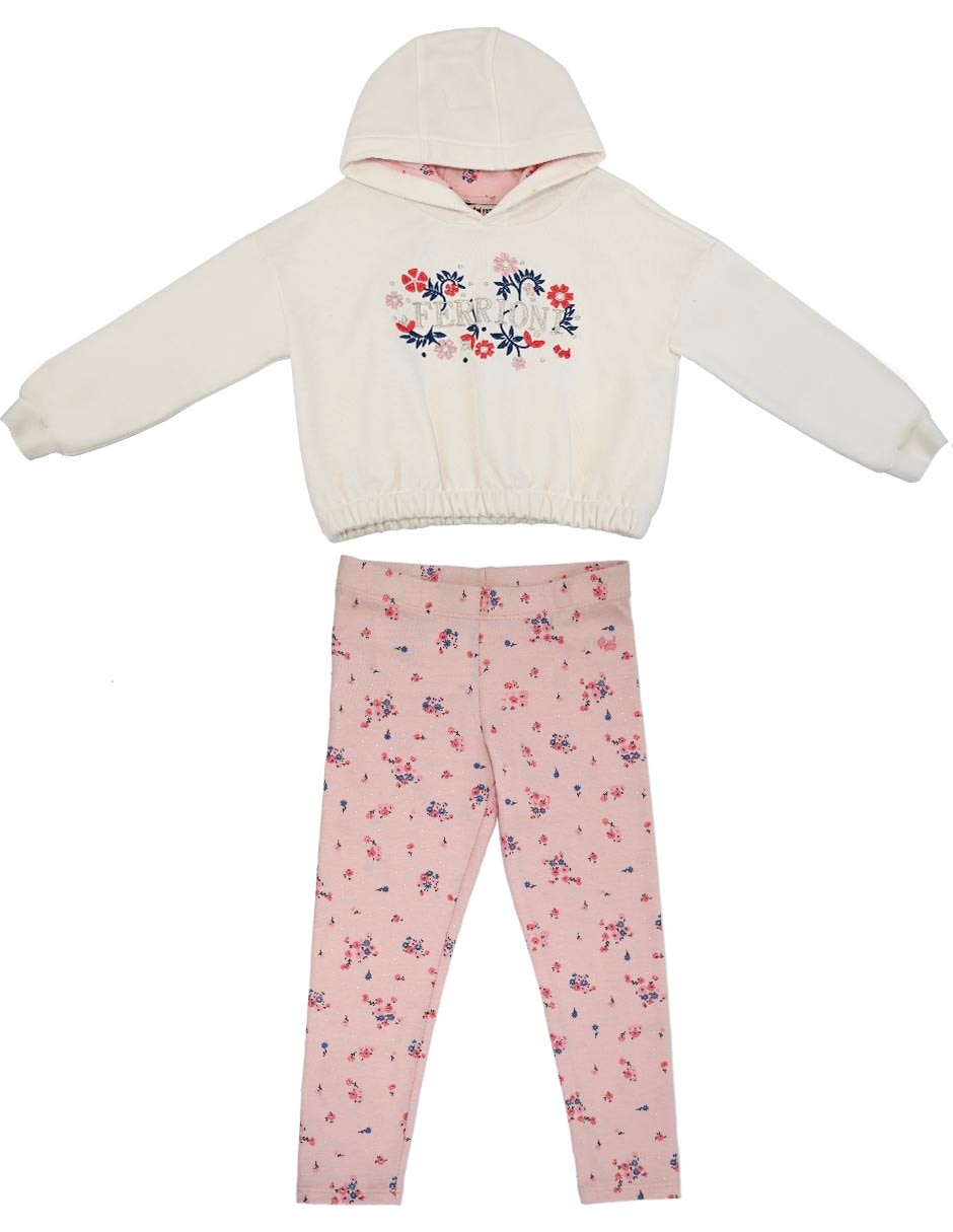 Conjunto pants sudadera sunshine de algodón para bebé