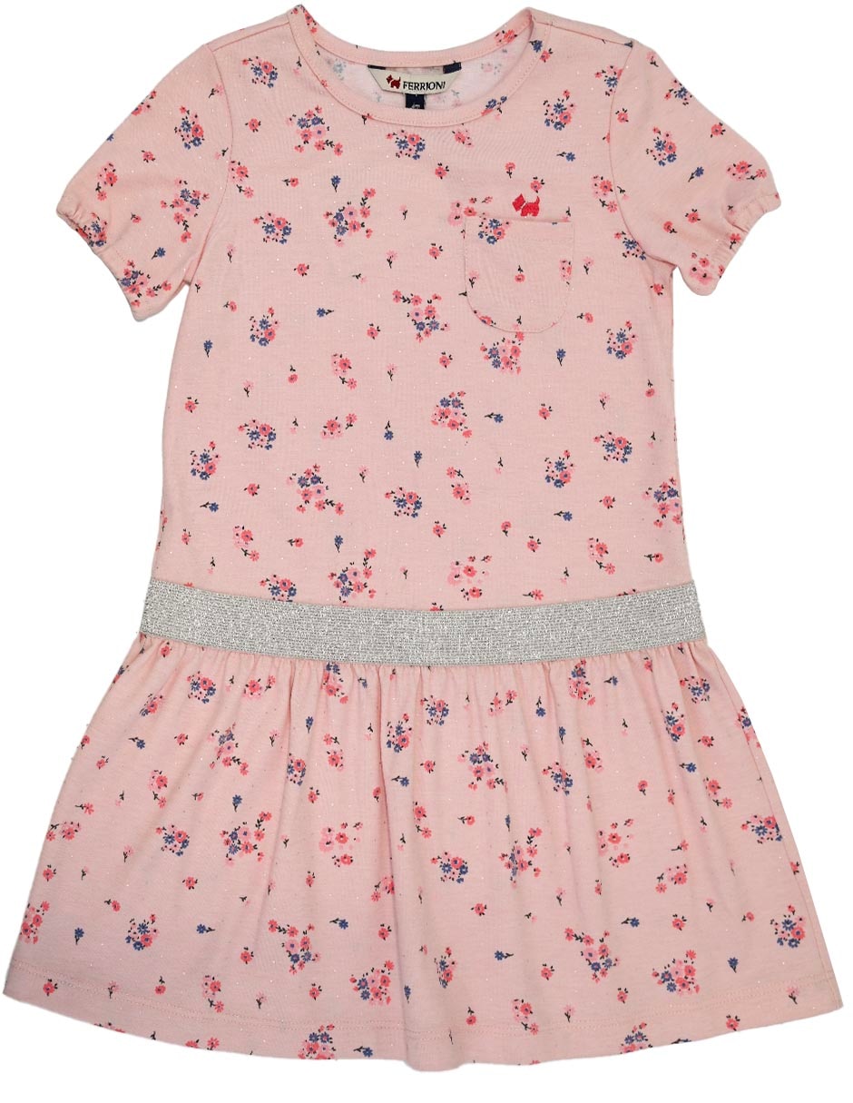 Vestido manga regular para niña Vestido manga regular para niña