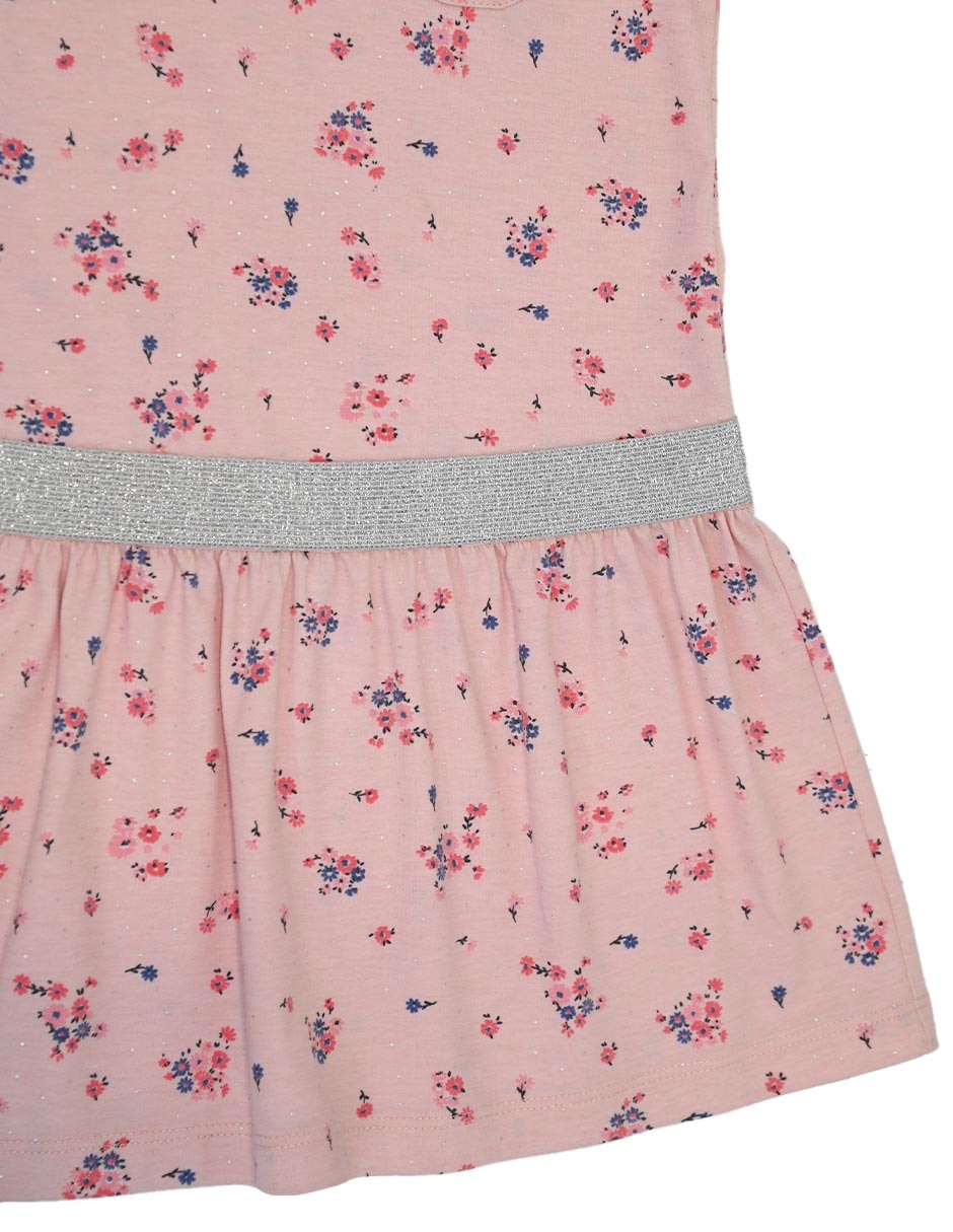 Vestido manga regular para niña 2