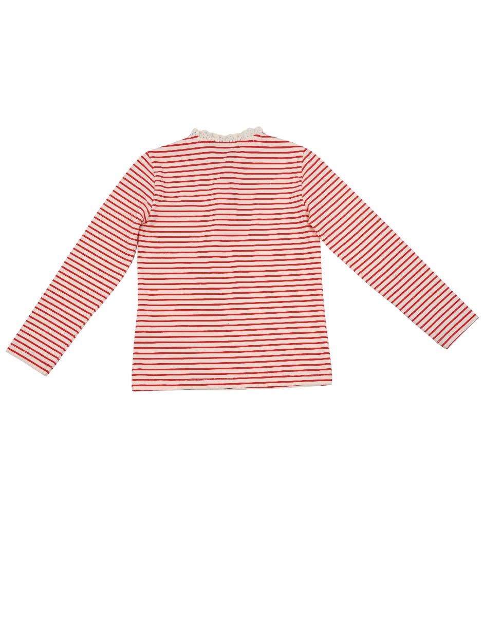 Playera Tresor manga larga para niña