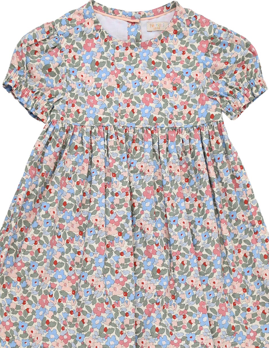 Vestido matt manga regular para niña 2