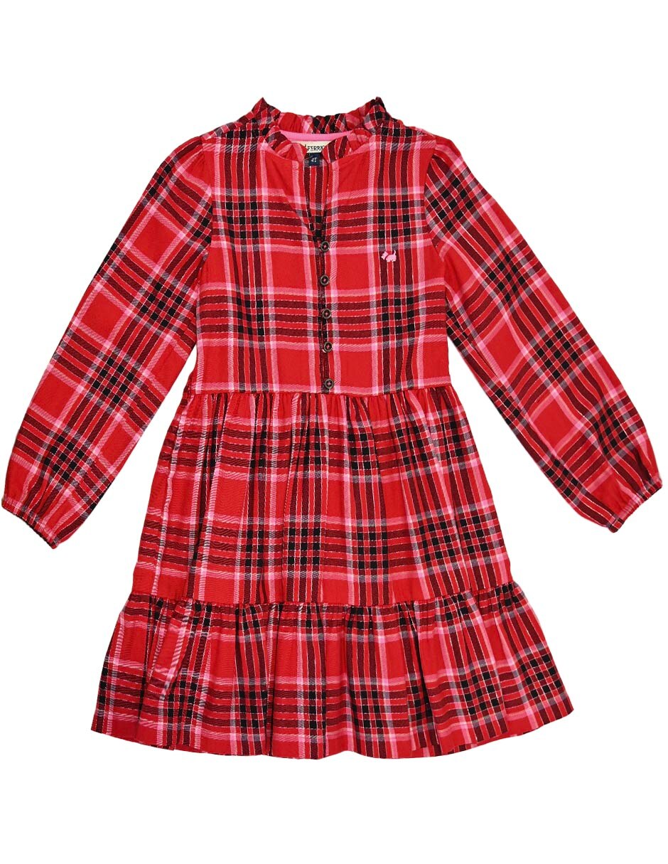 Vestido ahna manga regular para niña Vestido ahna manga regular para niña