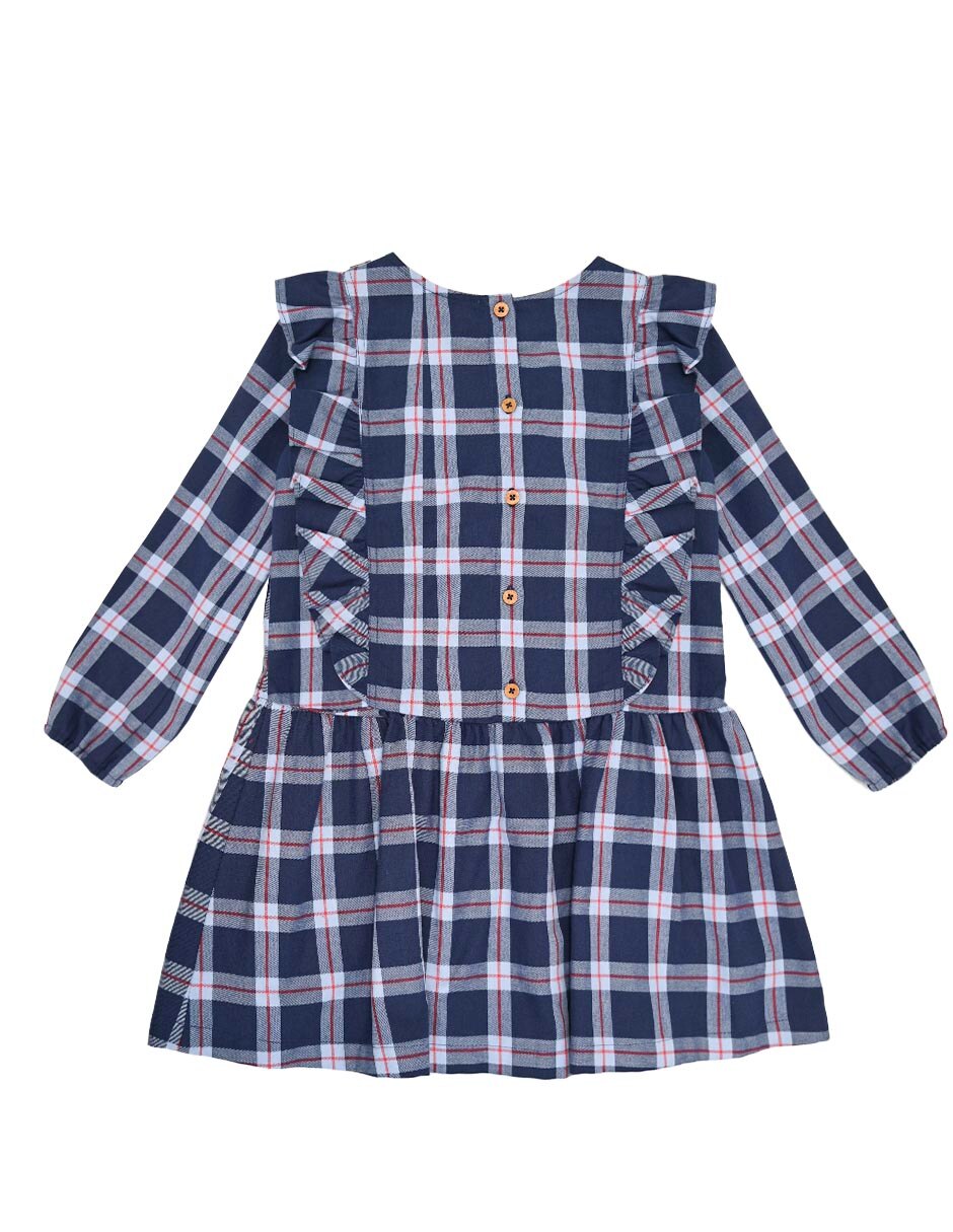 Vestido berani manga regular para niña 2