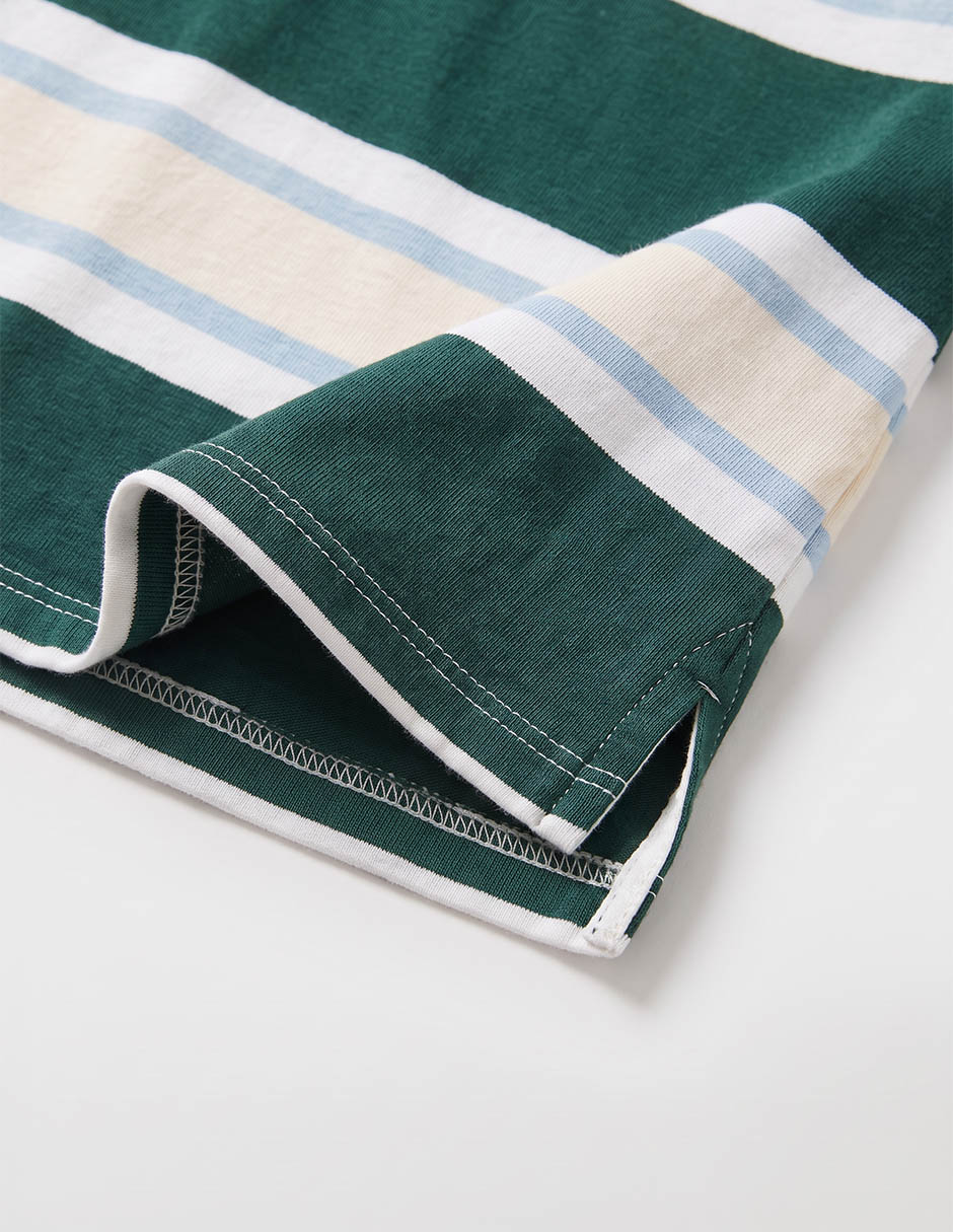 Playera tipo polo de algodón para niño 3